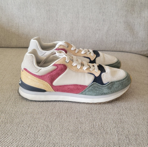 Hoff City Montreal Womens Sneakers Colorblock Sz 8 Like New - Picture 1 of 9